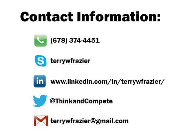 Contact Terry W. Frazier